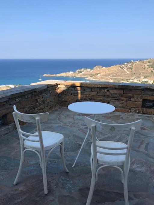Luxury Cycladic Villa-Enjoy Infinity Pool Sunsets Koundouros Eksteriør billede